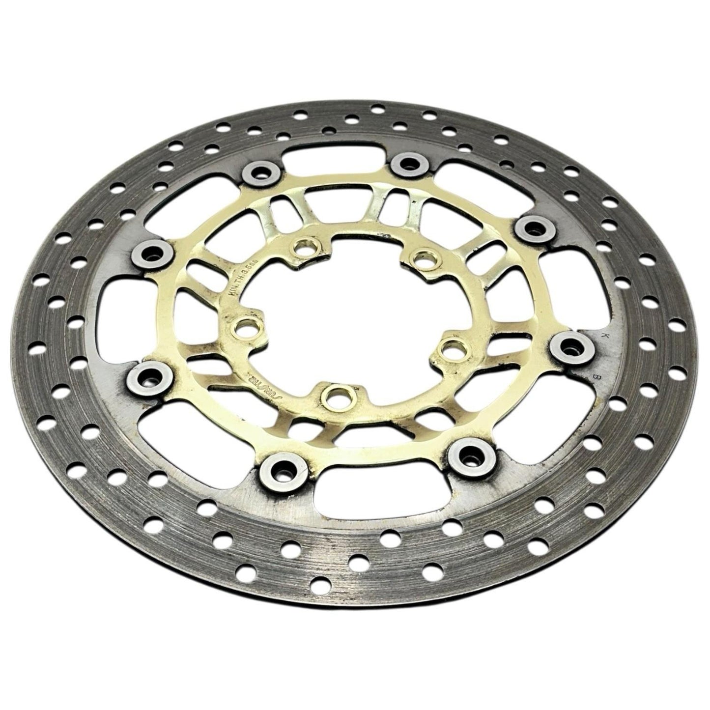 2006 - 2008 TRIUMPH DAYTONA 675 FRONT BRAKE ROTORS LEFT RIGHT DISC GOLD STRAIGHT