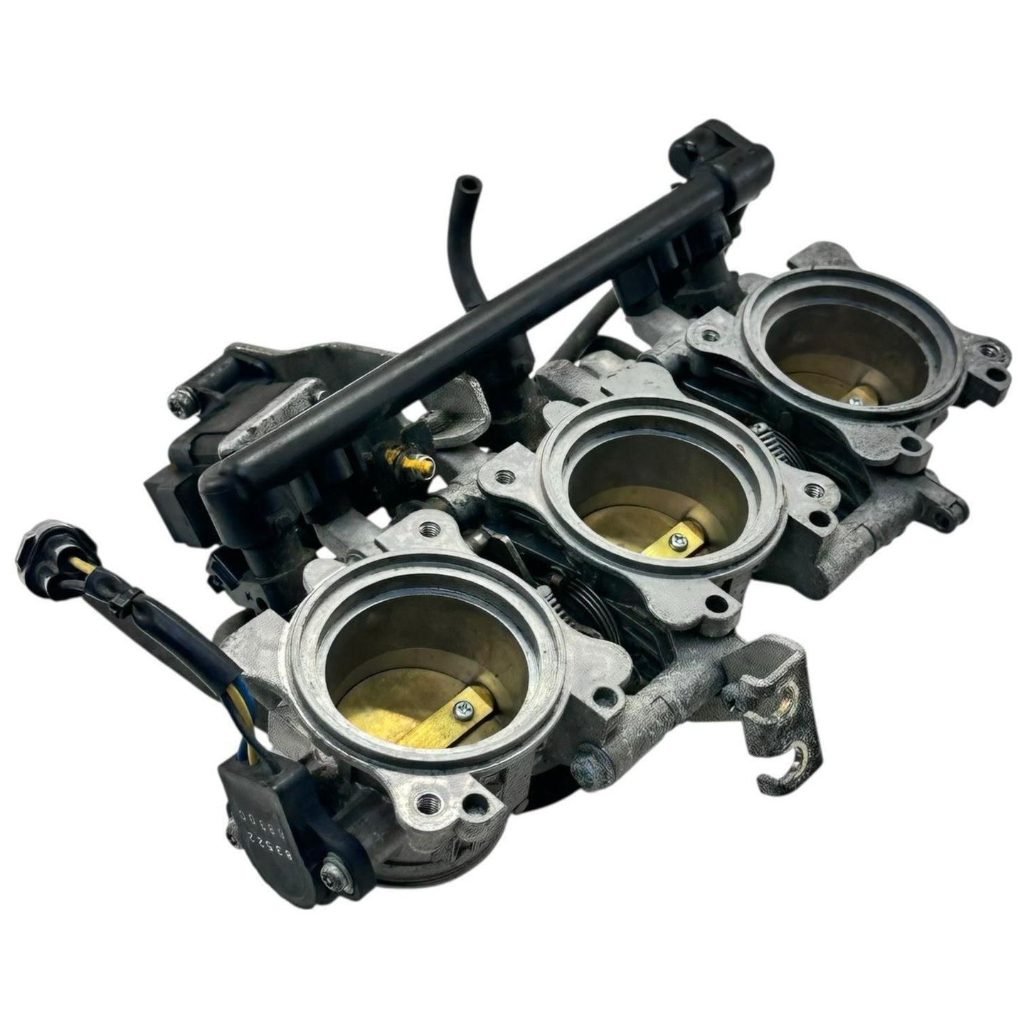 2006 - 2008 TRIUMPH DAYTONA 675 THROTTLE BODIES BODY FUEL INJECTOR DELIVERY OEM