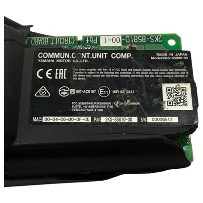 2015 - 2019 YAMAHA YZF R1 R1M COMMUNICATION CONTROL UNIT *DAMAGED CASE*
