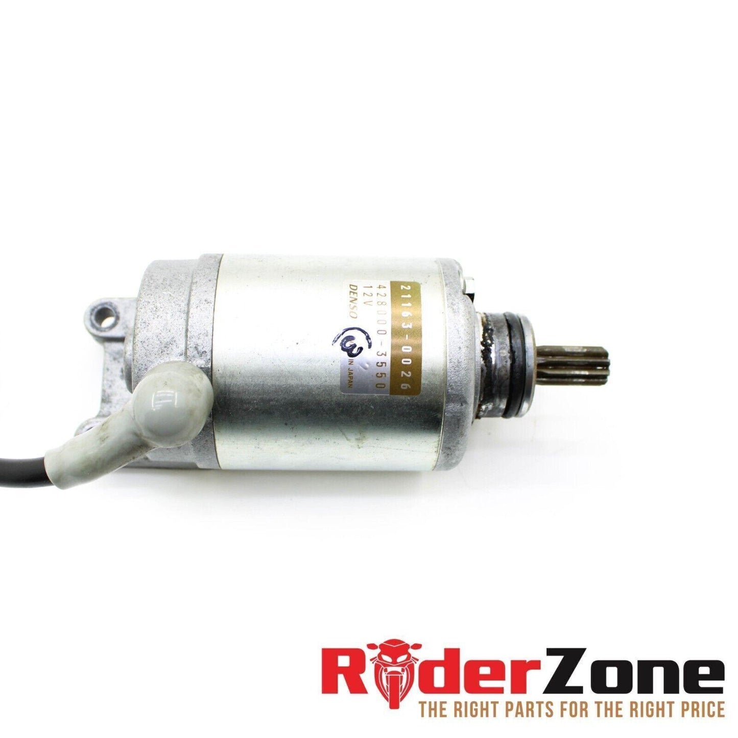 2005 2006 KAWASAKI NINJA ZX6R STARTER MOTOR ENGINE STARTING STOCK -DC 12V