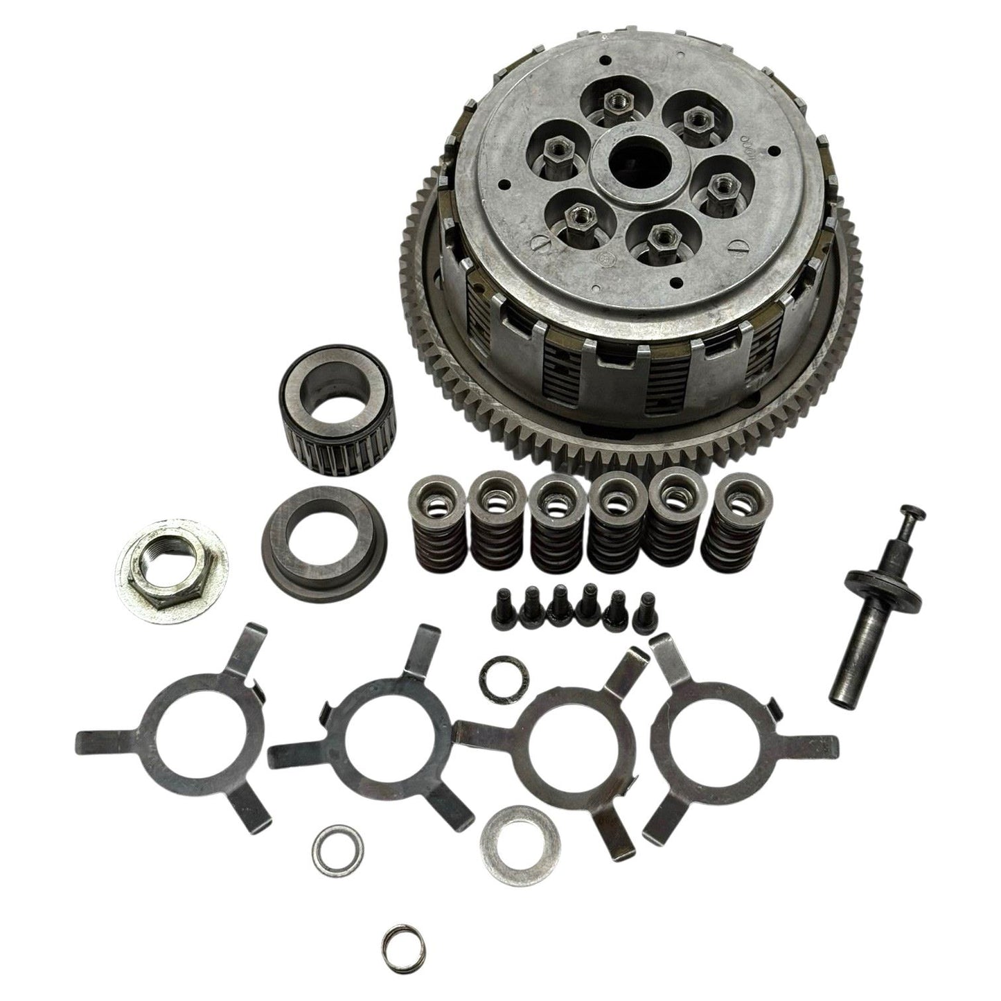 2005 2006 KAWASAKI NINJA ZX6R CLUTCH PRIMARY ENGINE MOTOR ASSEMLBY BASKET