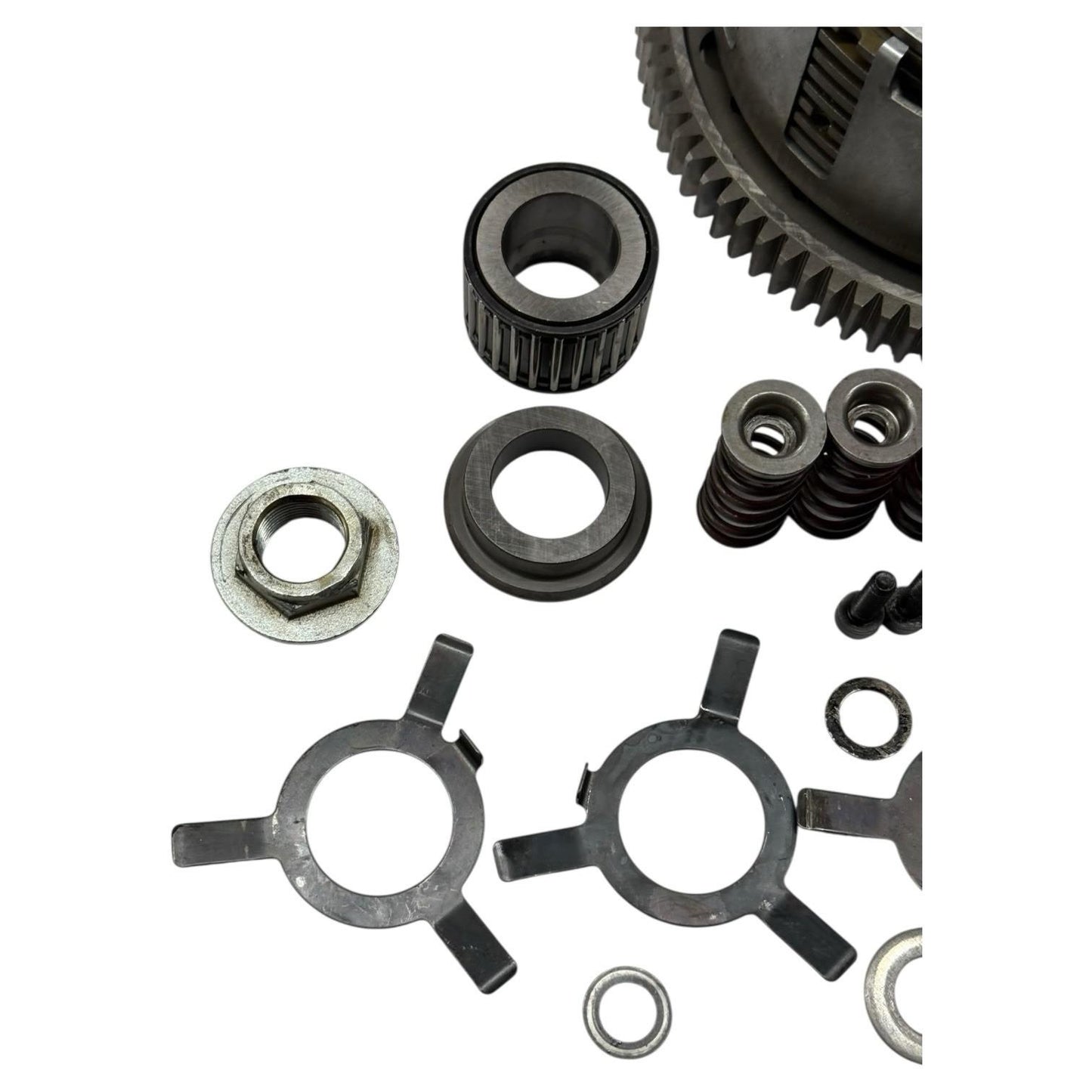 2005 2006 KAWASAKI NINJA ZX6R CLUTCH PRIMARY ENGINE MOTOR ASSEMLBY BASKET