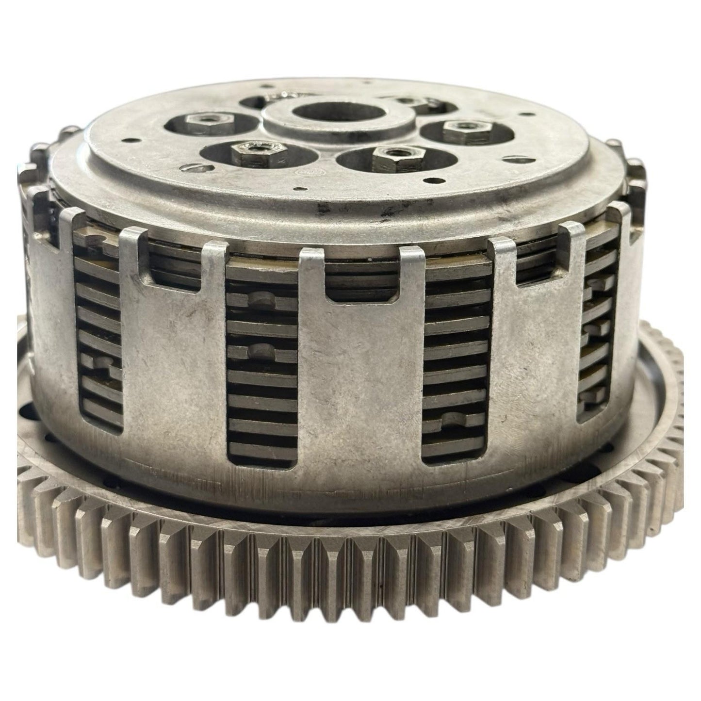 2005 2006 KAWASAKI NINJA ZX6R CLUTCH PRIMARY ENGINE MOTOR ASSEMLBY BASKET