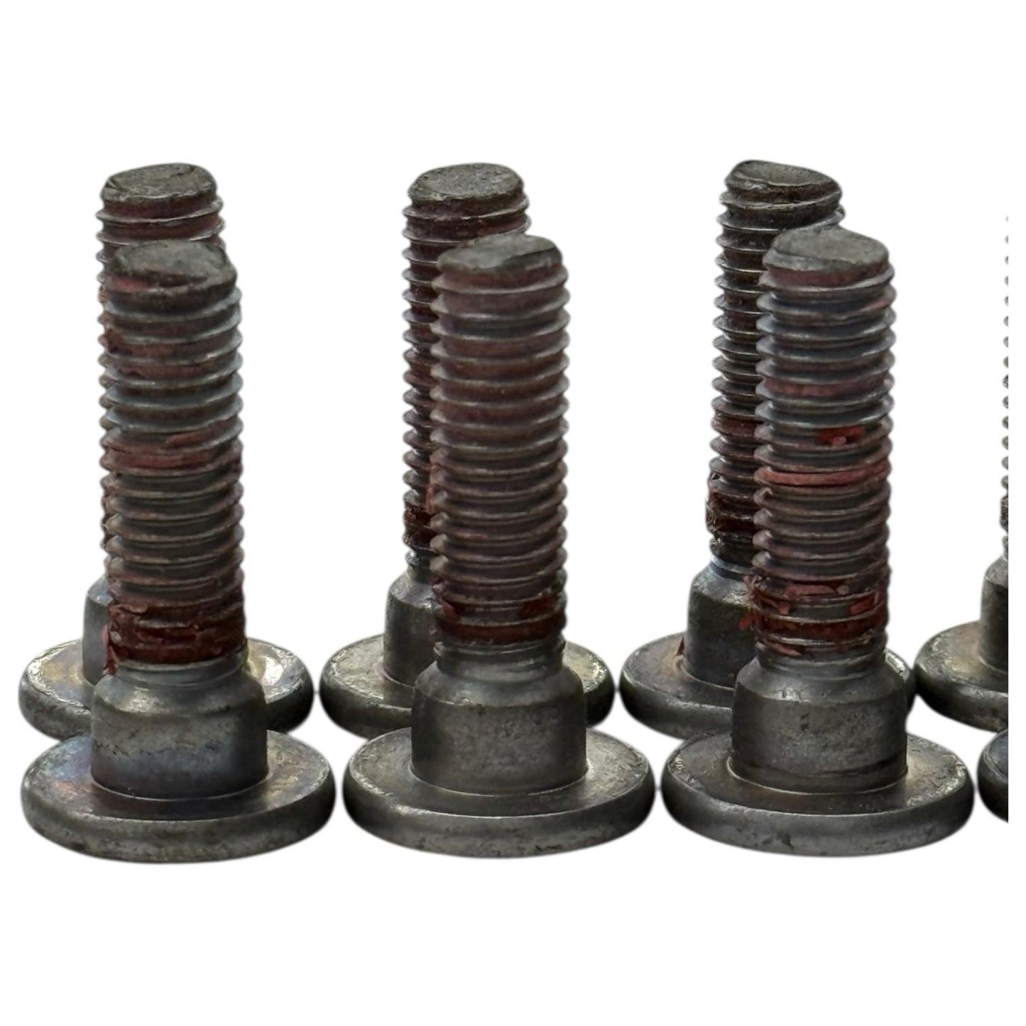 1998 - 2019 KAWASAKI NINJA ZX6R FRONT BRAKE ROTOR BOLTS HARDWARE SILVER STOCK