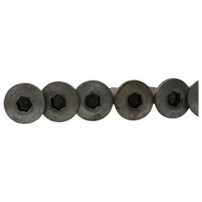 1998 - 2019 KAWASAKI NINJA ZX6R FRONT BRAKE ROTOR BOLTS HARDWARE SILVER STOCK