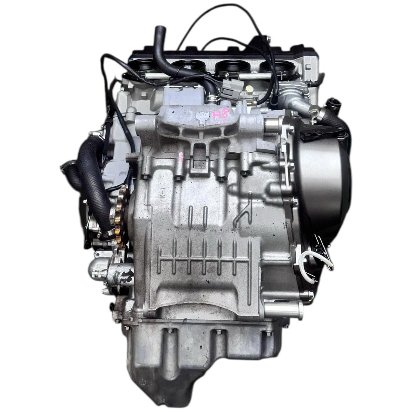 2011 - 2015 KAWASAKI NINJA ZX10R COMPLETE ENGINE MOTOR TESTED COMP RUNNING