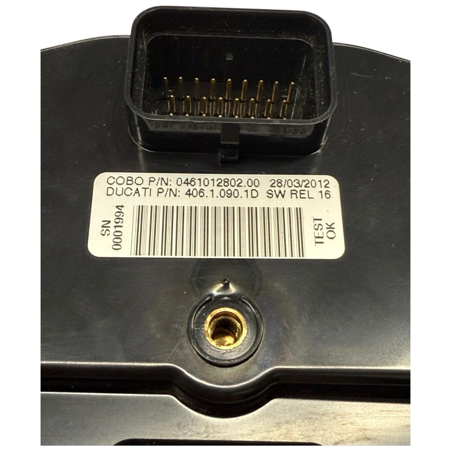 2012 - 2014 DUCATI PANIGALE 1199 SPEEDOMETER GAUGE CLUSTER DISPLAY 40610931B