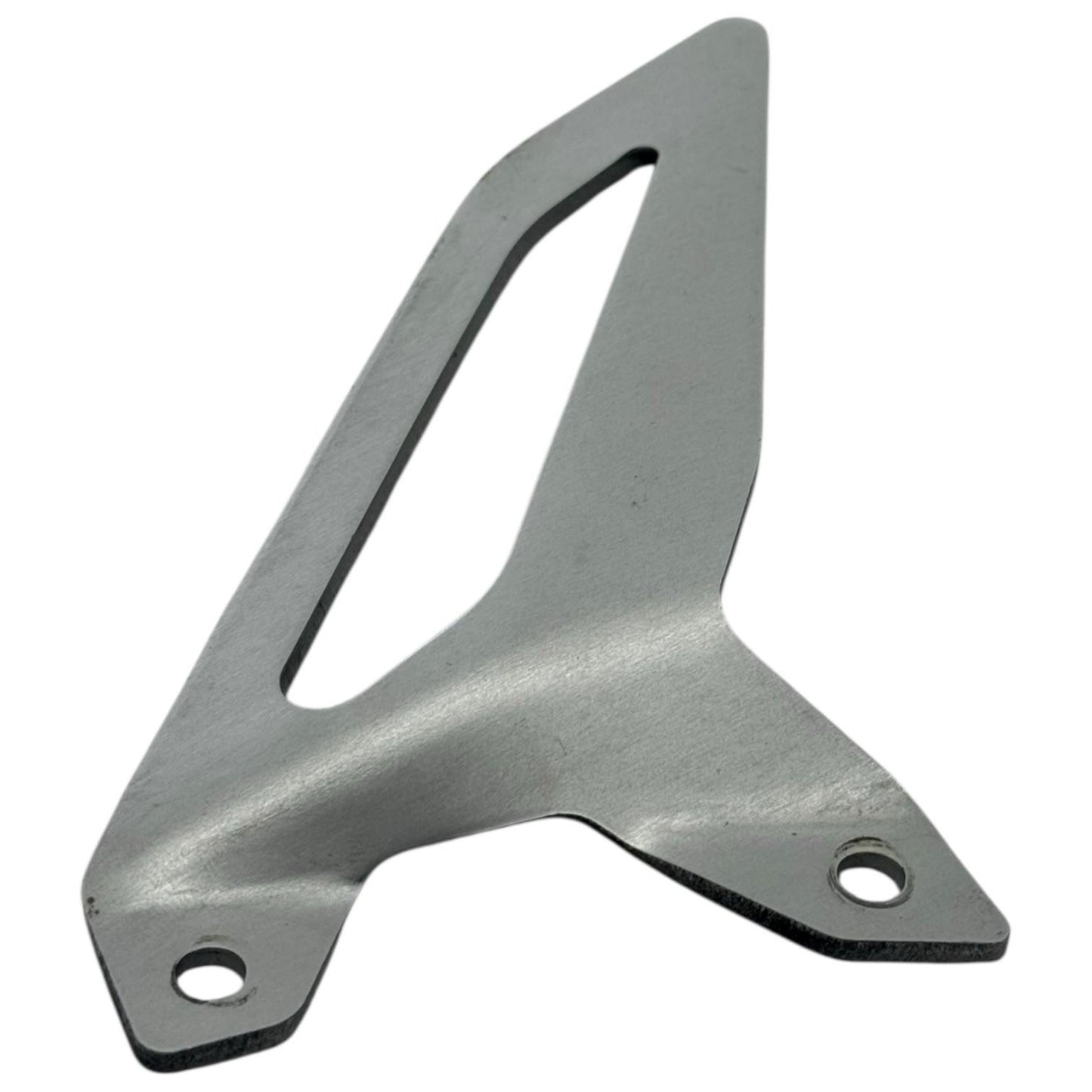 2012 - 2015 DUCATI PANIGALE 899 1199 HEEL GUARD SET LEFT RIGHT PLATES SILVER