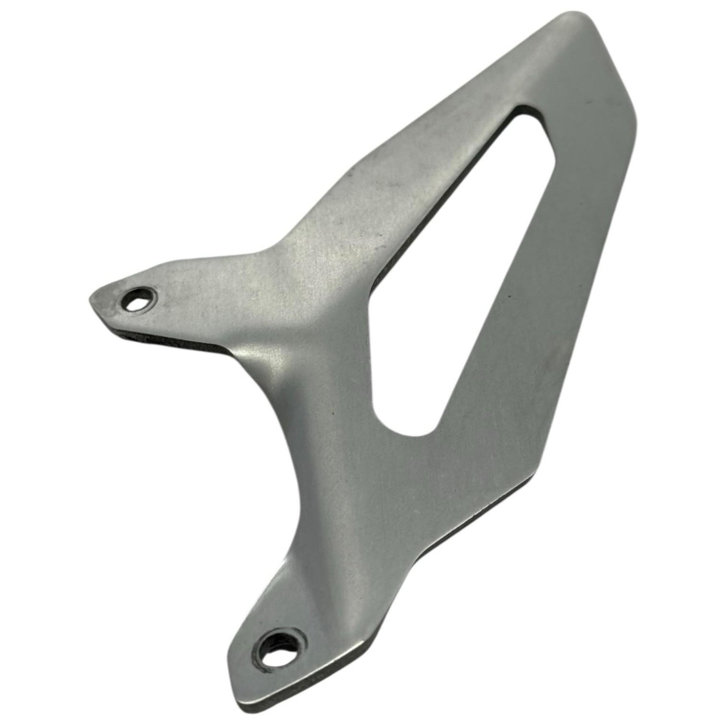 2012 - 2015 DUCATI PANIGALE 899 1199 HEEL GUARD SET LEFT RIGHT PLATES SILVER