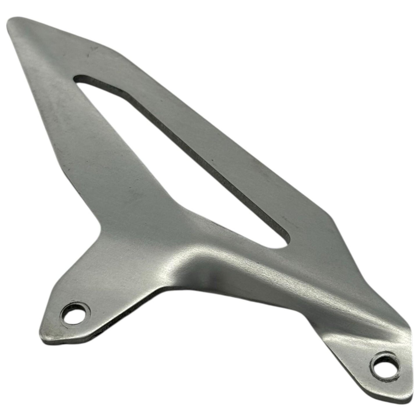 2012 - 2015 DUCATI PANIGALE 899 1199 HEEL GUARD SET LEFT RIGHT PLATES SILVER