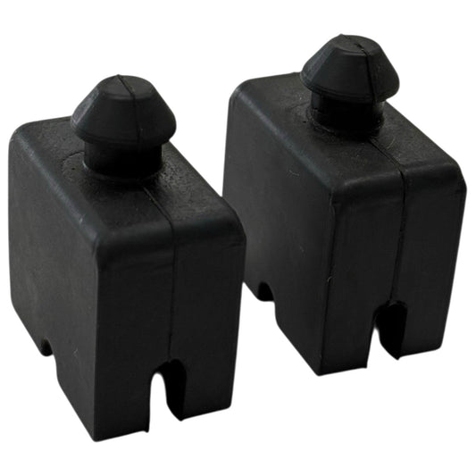 2005 03-05 YAMAHA YZF R6 06-09 R6S GAS TANK CUSHIONS RUBBER LEFT RIGHT BLACK