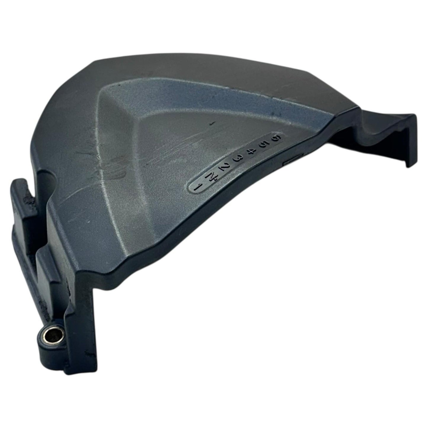 2006 - 2008 TRIUMPH DAYTONA 675 SPROCKET COVER BLACK PLASTIC PANEL BOLTS STOCK