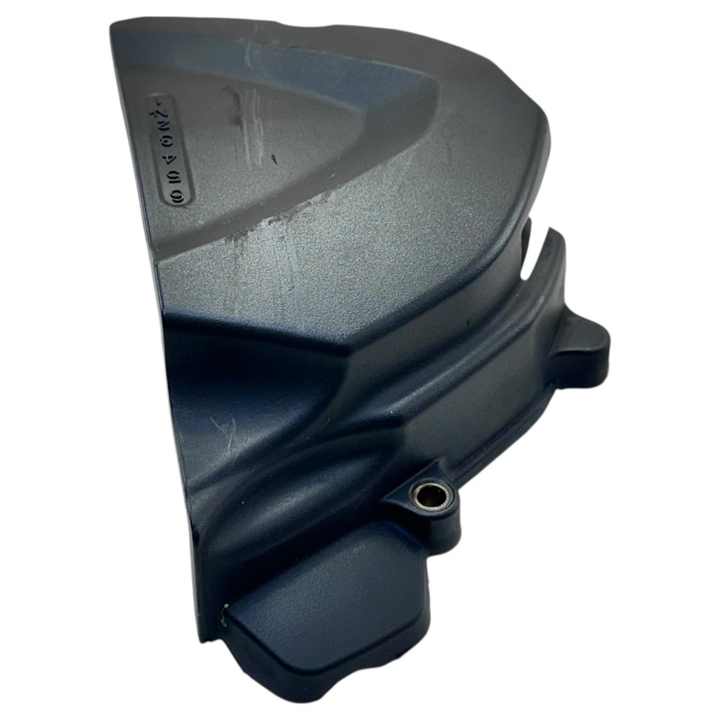 2006 - 2008 TRIUMPH DAYTONA 675 SPROCKET COVER BLACK PLASTIC PANEL BOLTS STOCK