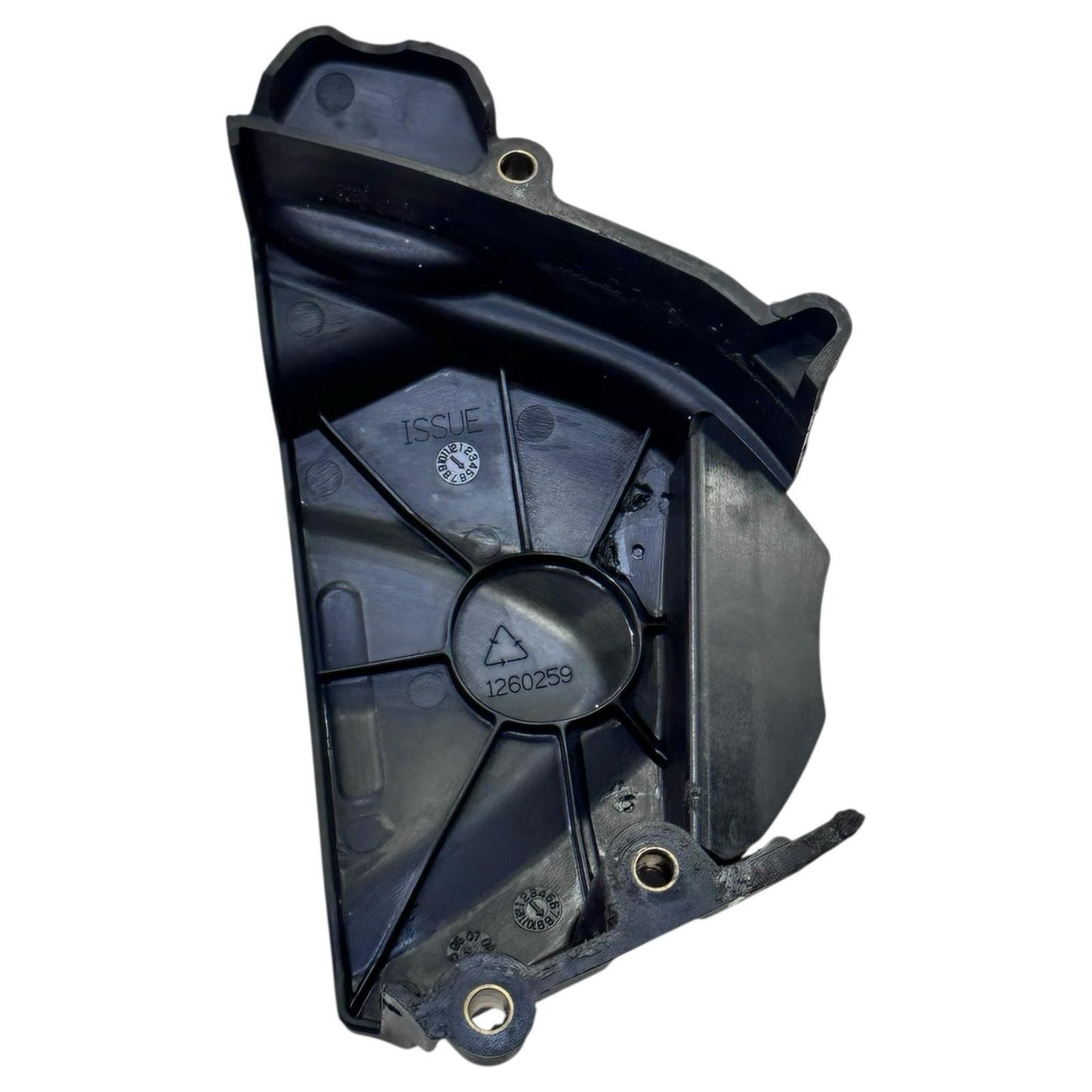 2006 - 2008 TRIUMPH DAYTONA 675 SPROCKET COVER BLACK PLASTIC PANEL BOLTS STOCK