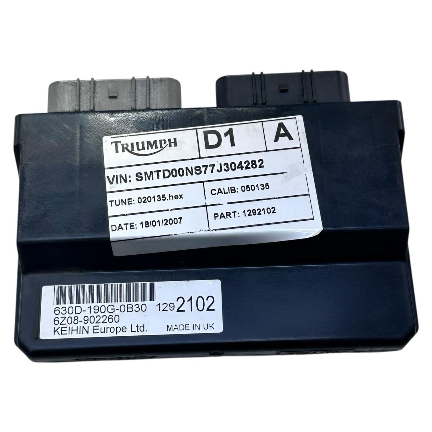 2006 - 2008 TRIUMPH DAYTONA 675 ECU COMPUTER CONTROLER UNIT BOX ECM CDI STOCK