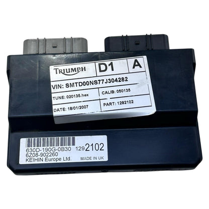 2006 - 2008 TRIUMPH DAYTONA 675 ECU COMPUTER CONTROLER UNIT BOX ECM CDI STOCK
