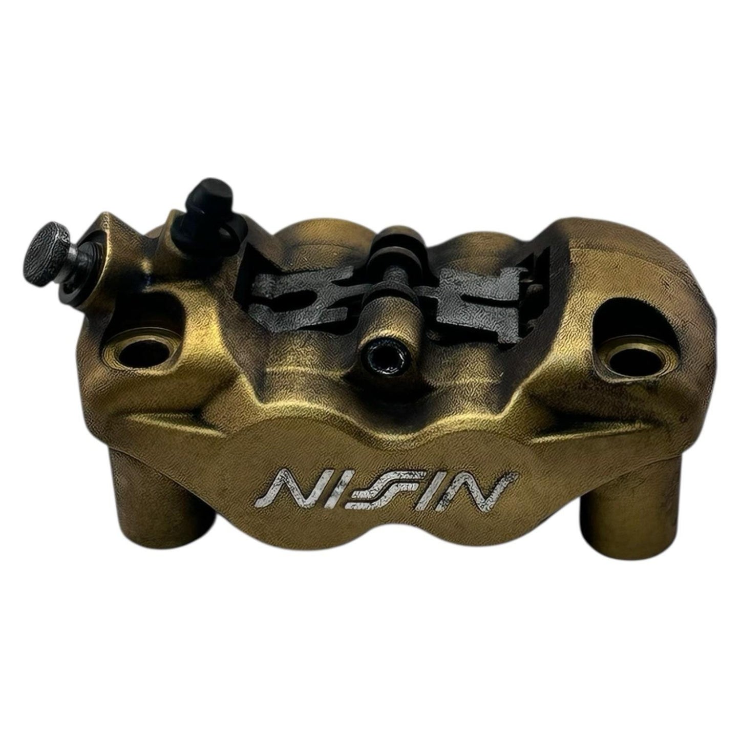 2006 - 2008 TRIUMPH DAYTONA 675 FRONT BRAKE CALIPER SET PAIR PADS GOLD NISSIN