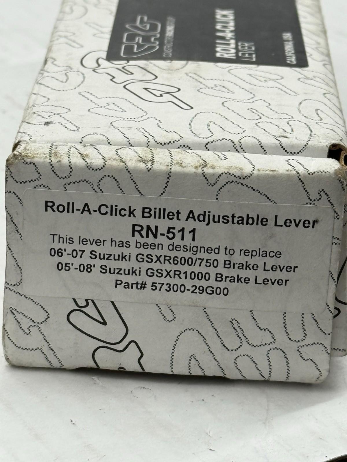 2006 - 2007 SUZUKI GSXR 600 750 CRG BRAKE LEVER BRAKE MASTER 05-08 GSXR1000