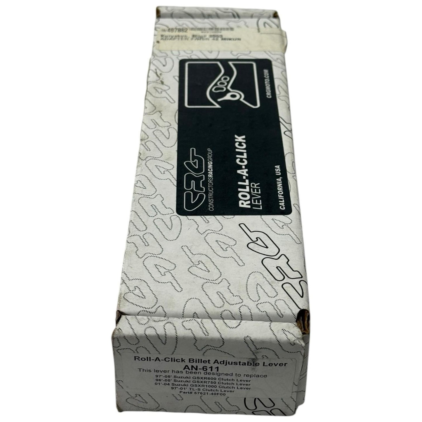 2001 - 2004 SUZUKI GSXR1000 CRG CLUTCH LEVER ROLL-A-CLICK BILLET ADJUSTABLE