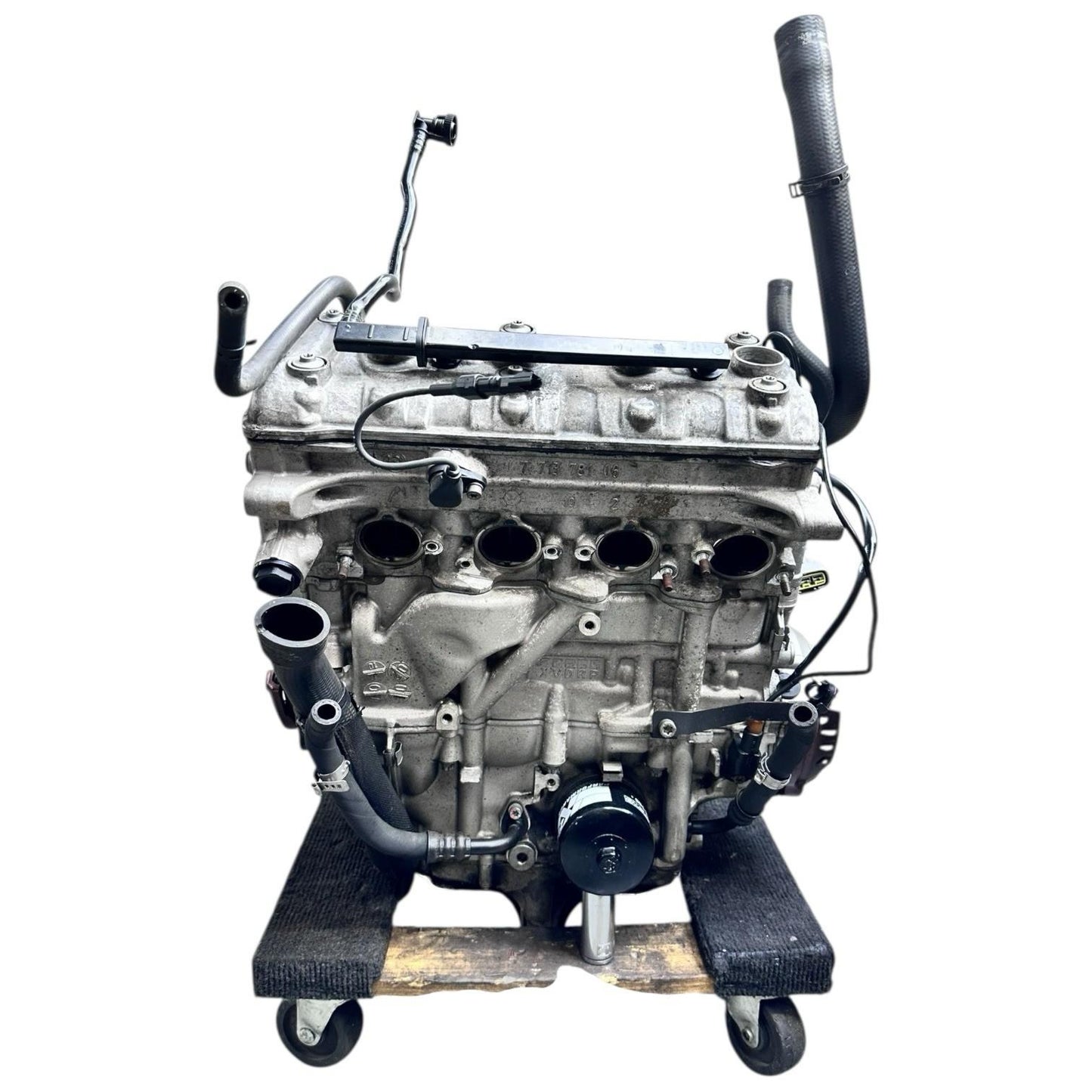 2009 - 2014 BMW S1000RR ENGINE MOTOR RUNS GREAT COMPLETE SILVER STOCK