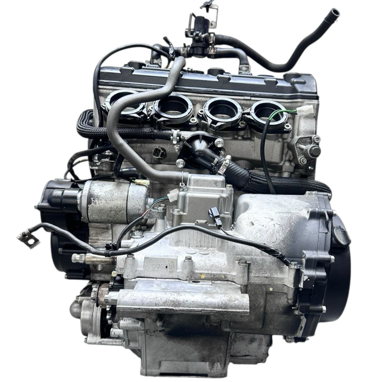 2006 2007 SUZUKI GSXR600 ENGINE MOTOR CLUTCH HEAD COMPLETE *COMPRESSION TESTED*