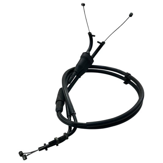 2006 - 2008 TRIUMPH DAYTONA 675 THROTTLE CABLES WIRES PAIR SET STOCK OEM