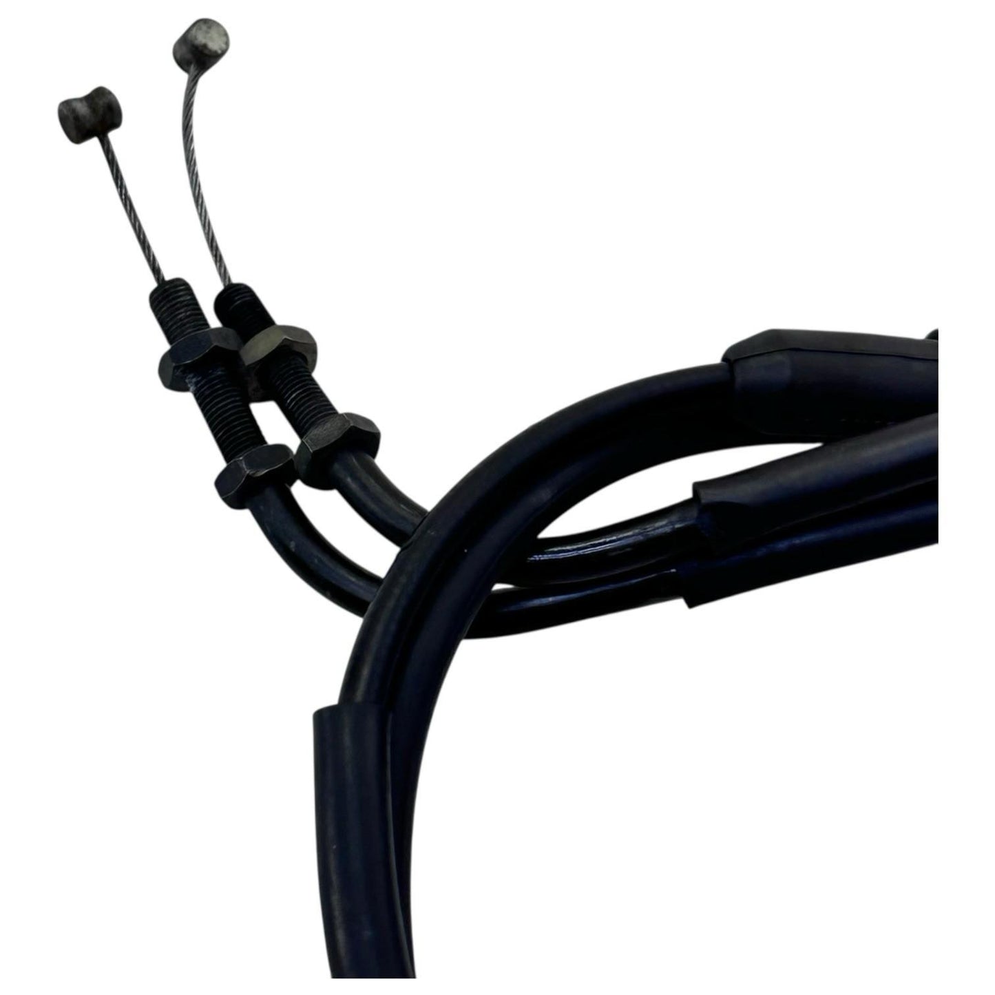 2006 - 2008 TRIUMPH DAYTONA 675 THROTTLE CABLES WIRES PAIR SET STOCK OEM