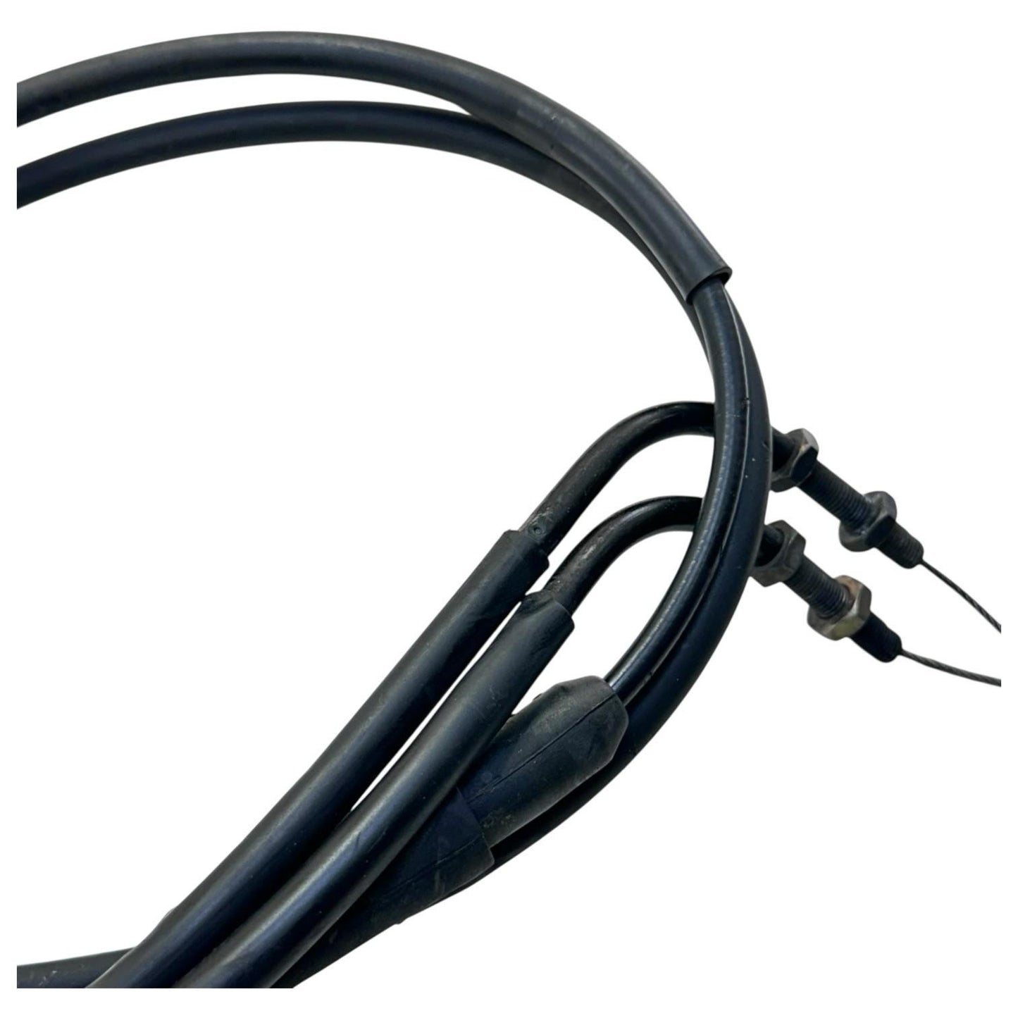 2006 - 2008 TRIUMPH DAYTONA 675 THROTTLE CABLES WIRES PAIR SET STOCK OEM