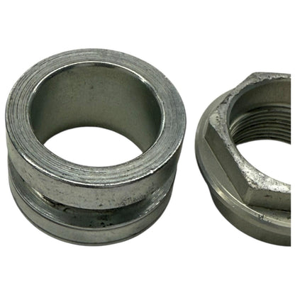 2017 - 2019 DUCATI MONSTER 1200R FRONT AXLE NUT SPACERS WASHER SILVER STOCK