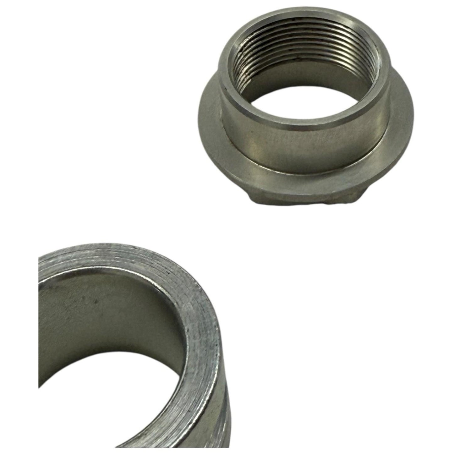 2017 - 2019 DUCATI MONSTER 1200R FRONT AXLE NUT SPACERS WASHER SILVER STOCK