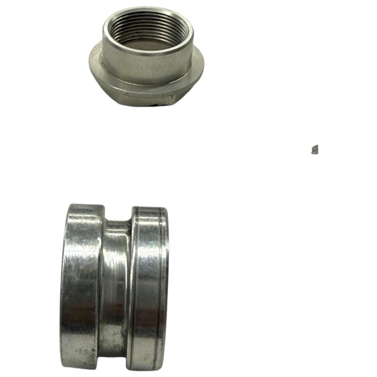 2017 - 2019 DUCATI MONSTER 1200R FRONT AXLE NUT SPACERS WASHER SILVER STOCK