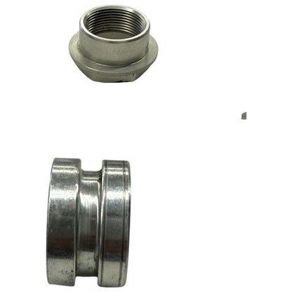 2017 - 2019 DUCATI MONSTER 1200R FRONT AXLE NUT SPACERS WASHER SILVER STOCK