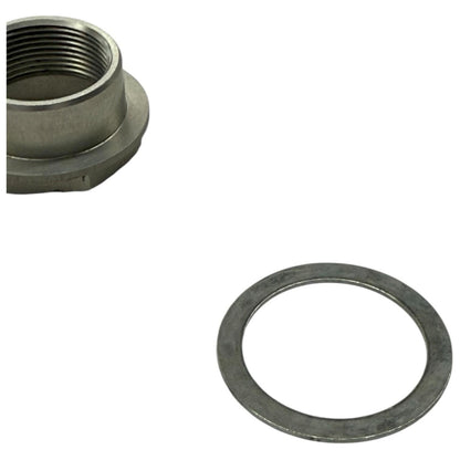 2017 - 2019 DUCATI MONSTER 1200R FRONT AXLE NUT SPACERS WASHER SILVER STOCK