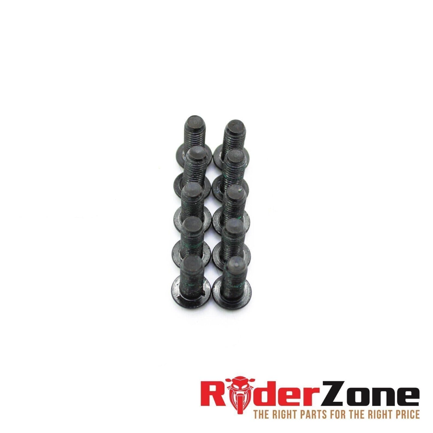 2017 - 2020 DUCATI MONSTER 1200R FRONT ROTOR BOLTS SET HARDWARE COMPLETE BLACK