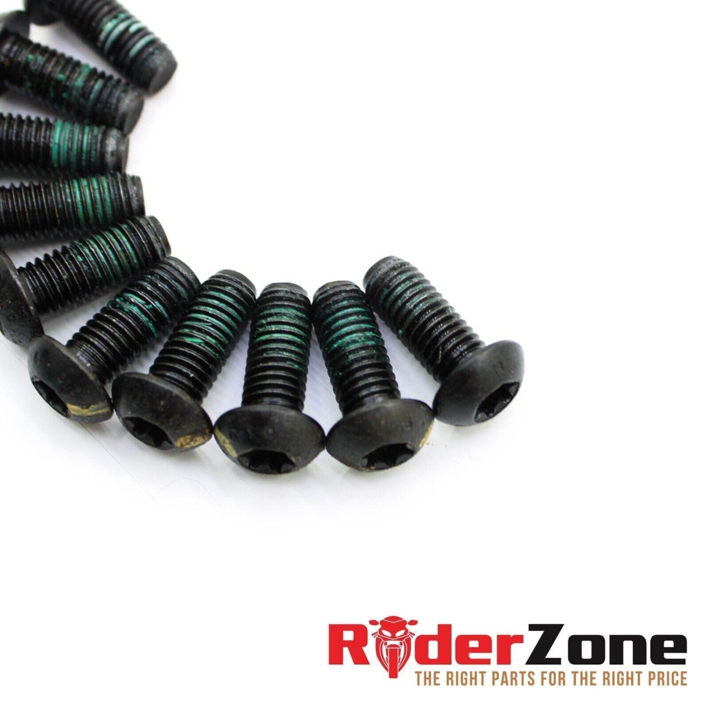 2017 - 2020 DUCATI MONSTER 1200R FRONT ROTOR BOLTS SET HARDWARE COMPLETE BLACK