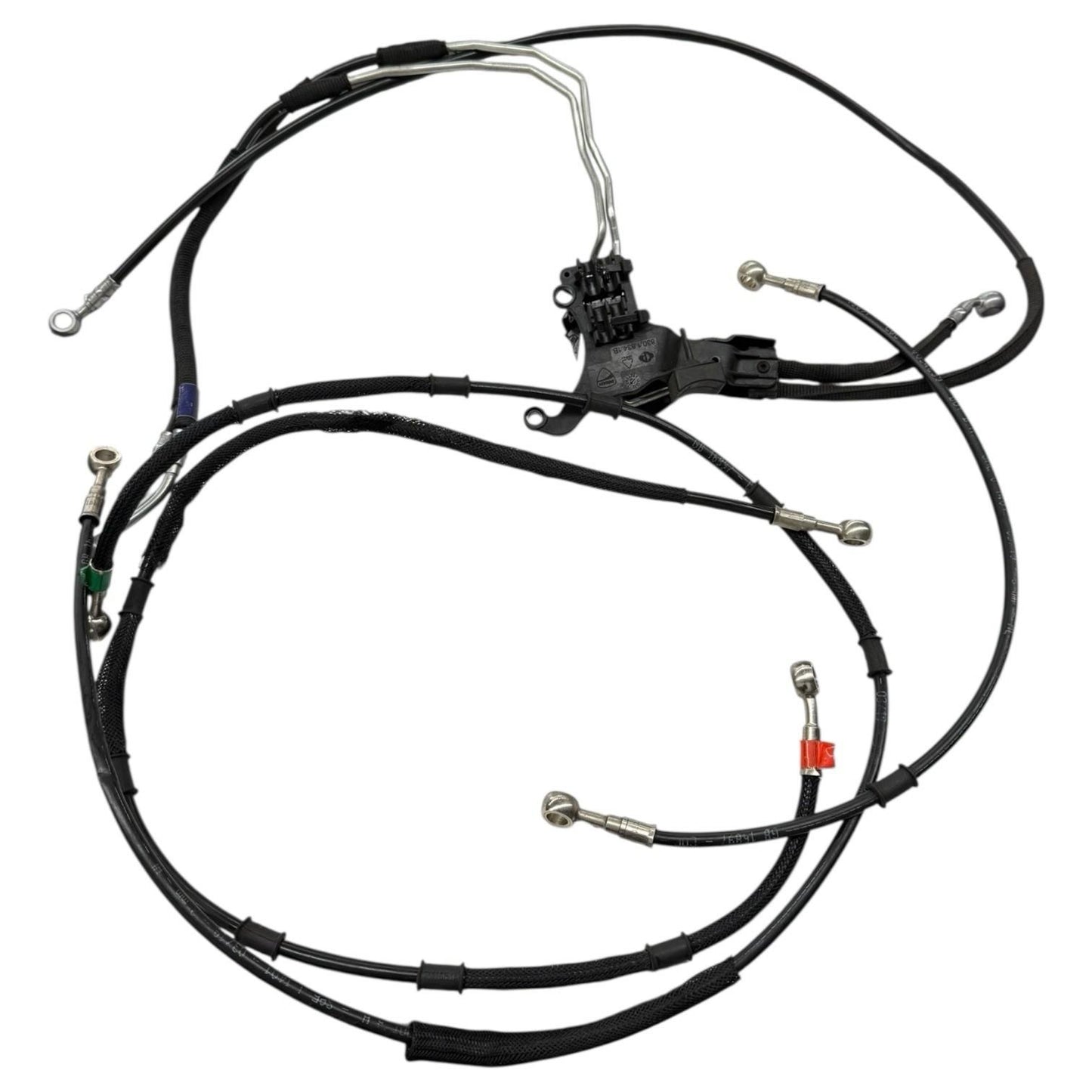 2017 - 2019 DUCATI MONSTER 1200 R ABS HOSE SET FRONT REAR BACK LINES HOSES OEM