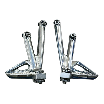 2006 - 2008 TRIUMPH DAYTONA 675 REAR PASSENGER PEGS BACK FOOT REST SET
