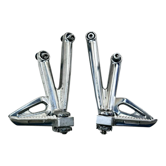 2006 - 2008 TRIUMPH DAYTONA 675 REAR PASSENGER PEGS BACK FOOT REST SET