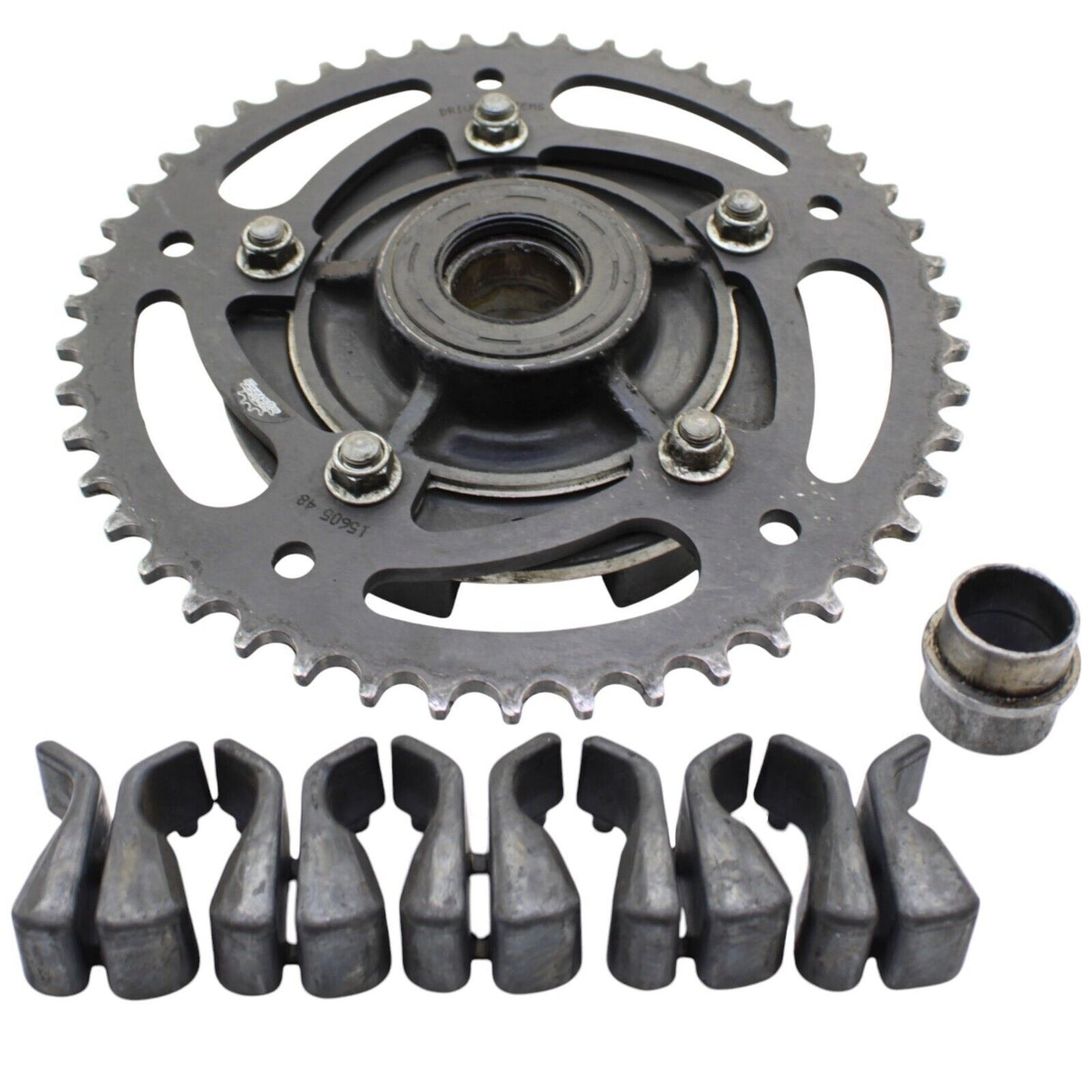2016 - 2018 YAMAHA YZF R1S REAR SPROCKET DRIVE SYSTEM CUSHIONS SPACER HUB STOCK