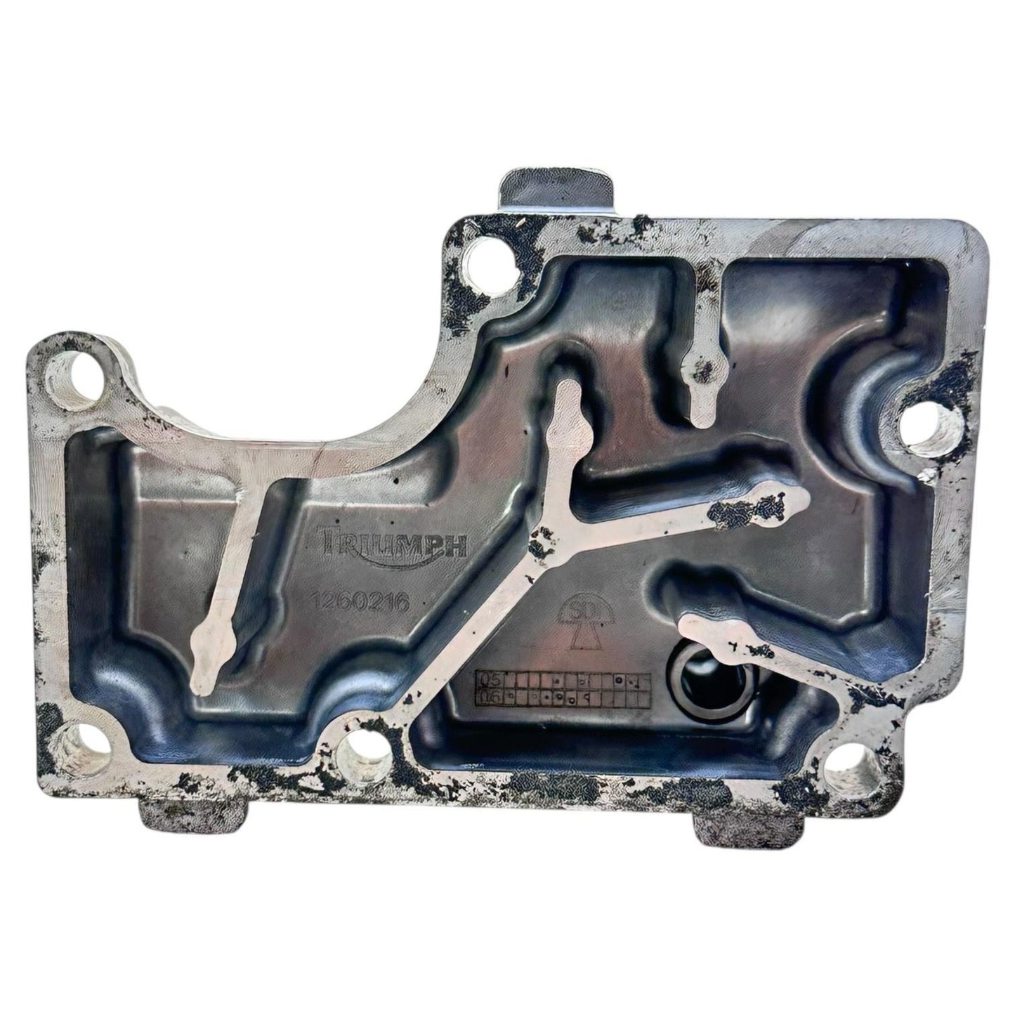 2006 - 2008 TRIUMPH DAYTONA 675 ENGINE BREATHER COVER MOTOR VALVE OEM T1260216