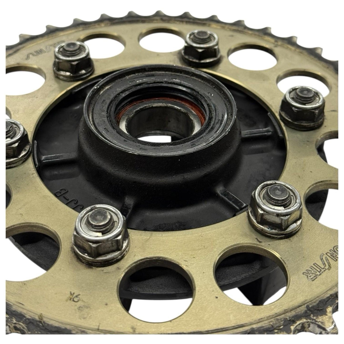 2008 - 2016 YAMAHA YZF R6 REAR SPROCKET BACK WHEEL HUB CUSHIONS SUNSTAR GOLD