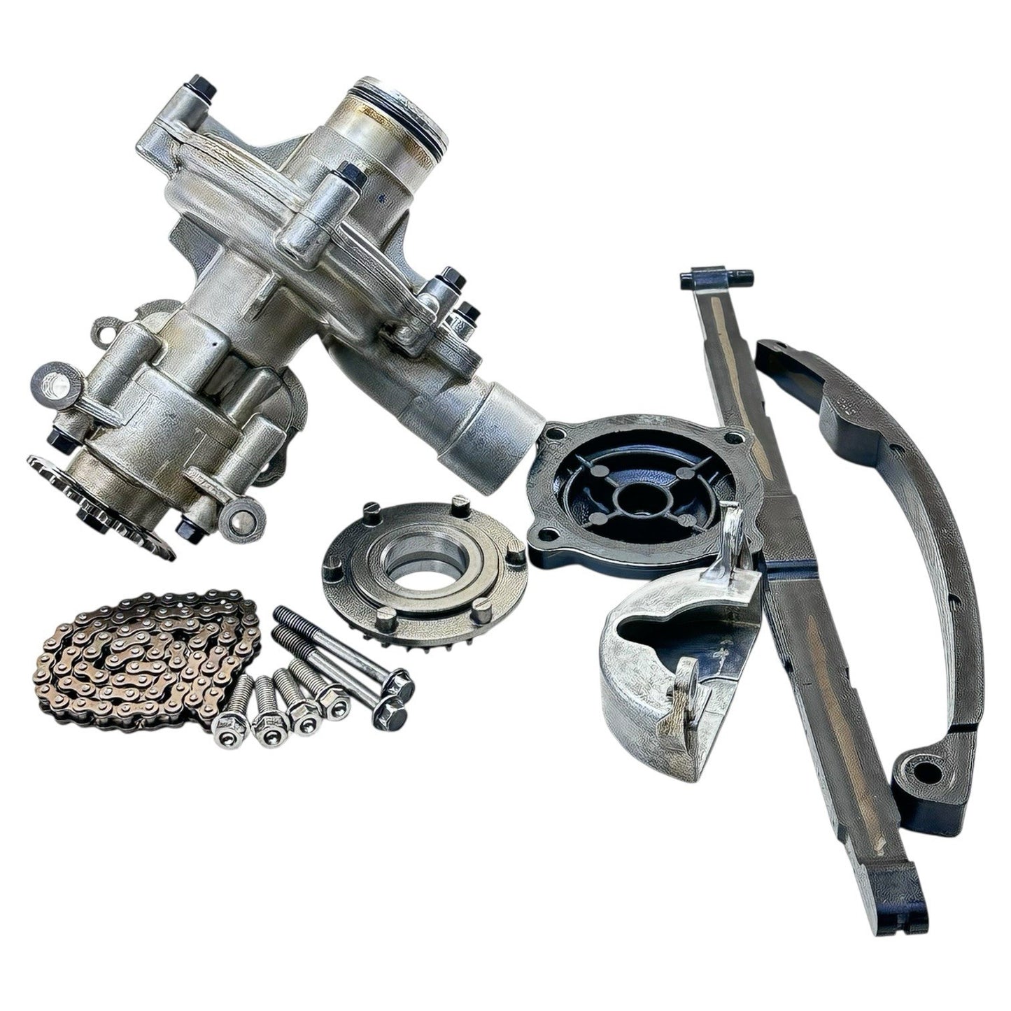 2006 - 2008 TRIUMPH DAYTONA 675 OIL WATER PUMP CHAIN TENSIONER BOLTS SET STOCK