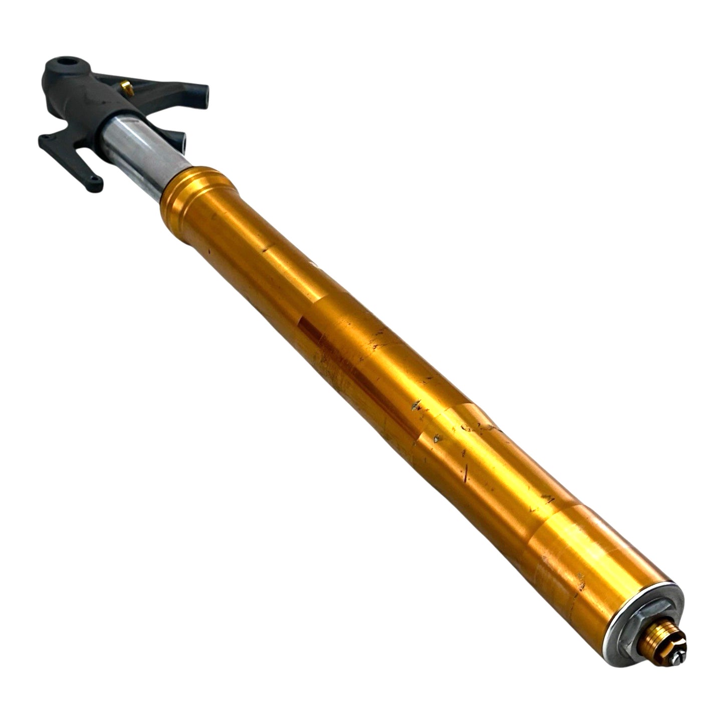 2006 - 2008 TRIUMPH DAYTONA 675 FRONT END FORKS SET LEFT RIGHT SUSPENSION YELLOW