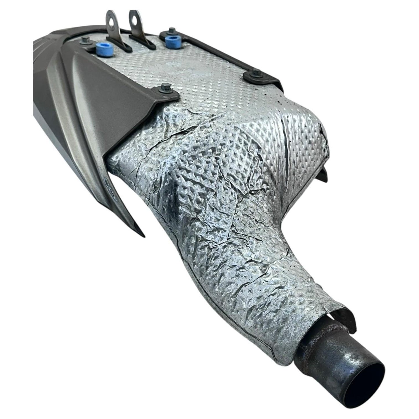 2006 - 2008 TRIUMPH DAYTONA 675 EXHAUST MUFFLER SILENCER HEAT SHEILD STOCK OEM