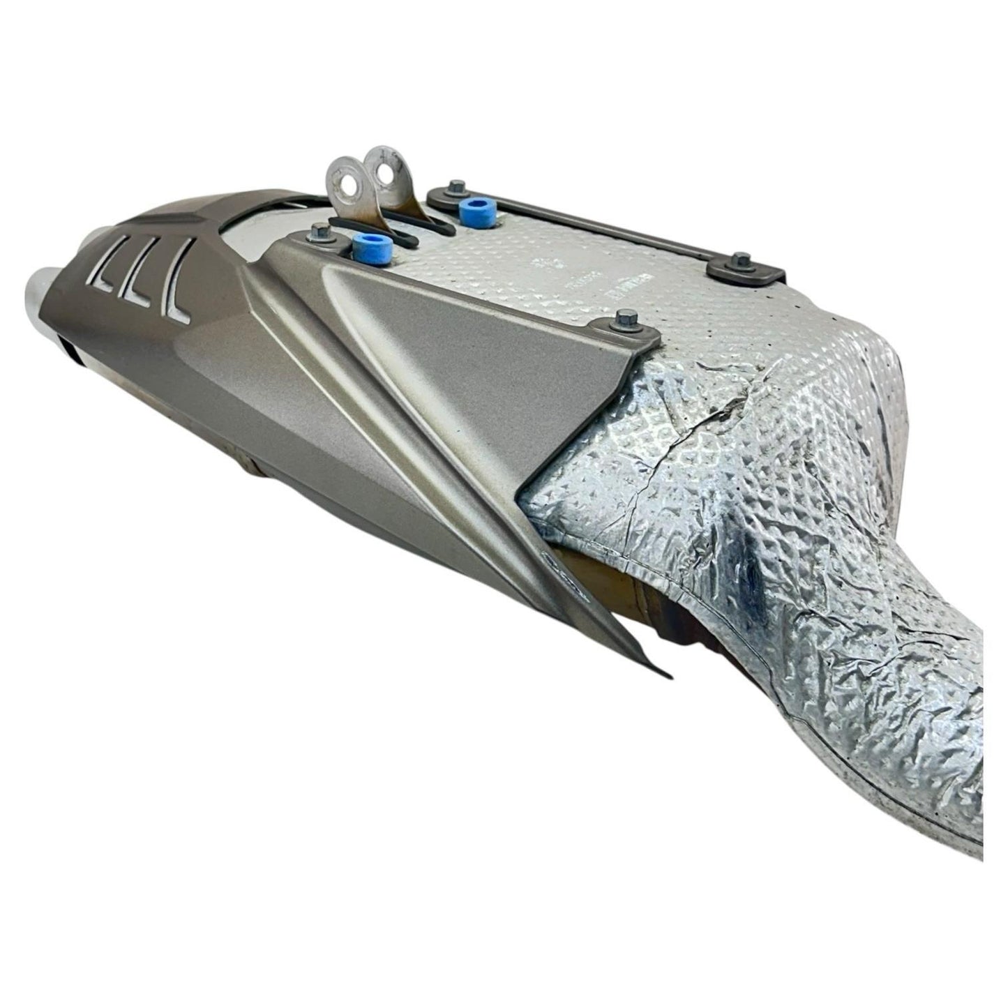 2006 - 2008 TRIUMPH DAYTONA 675 EXHAUST MUFFLER SILENCER HEAT SHEILD STOCK OEM