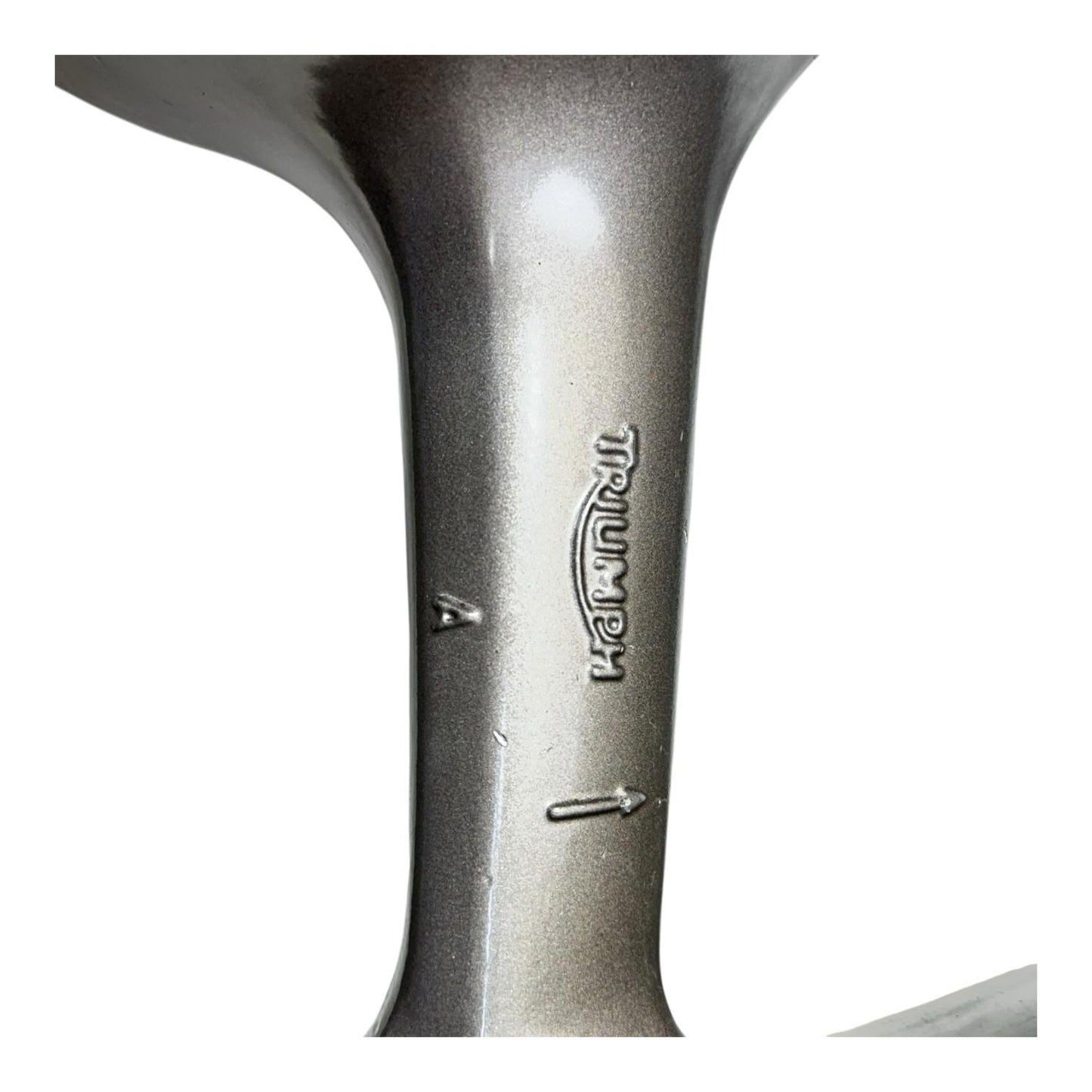 2006 - 2008 TRIUMPH DAYTONA 675 REAR WHEEL BACK RIM TIRE RUBBER HUB GREY OEM