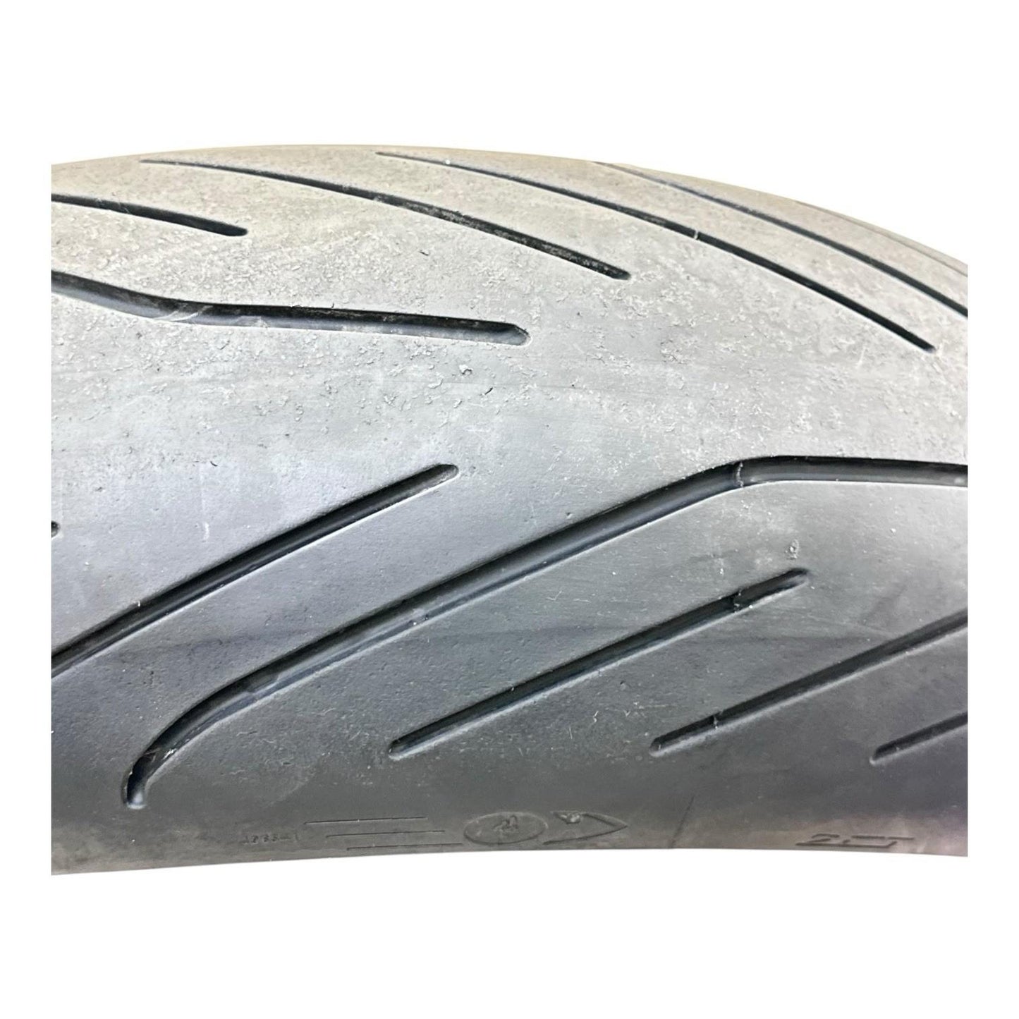 2006 - 2008 TRIUMPH DAYTONA 675 REAR WHEEL BACK RIM TIRE RUBBER HUB GREY OEM