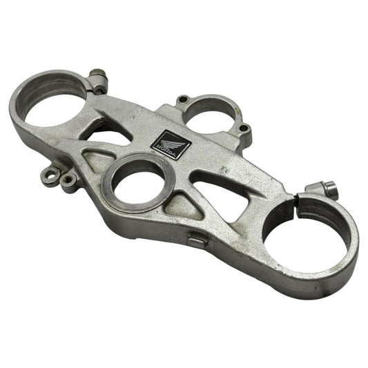 2008 - 2011 HONDA CBR1000RR TRIPLE TREE CLAMP UPPER FRONT FORKS SILVER STOCK