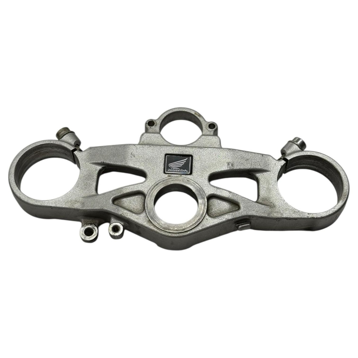 2008 - 2011 HONDA CBR1000RR TRIPLE TREE CLAMP UPPER FRONT FORKS SILVER STOCK