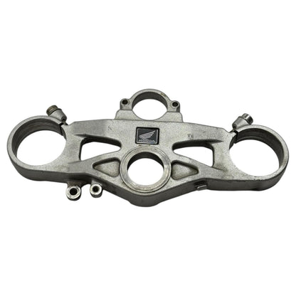 2008 - 2011 HONDA CBR1000RR TRIPLE TREE CLAMP UPPER FRONT FORKS SILVER STOCK